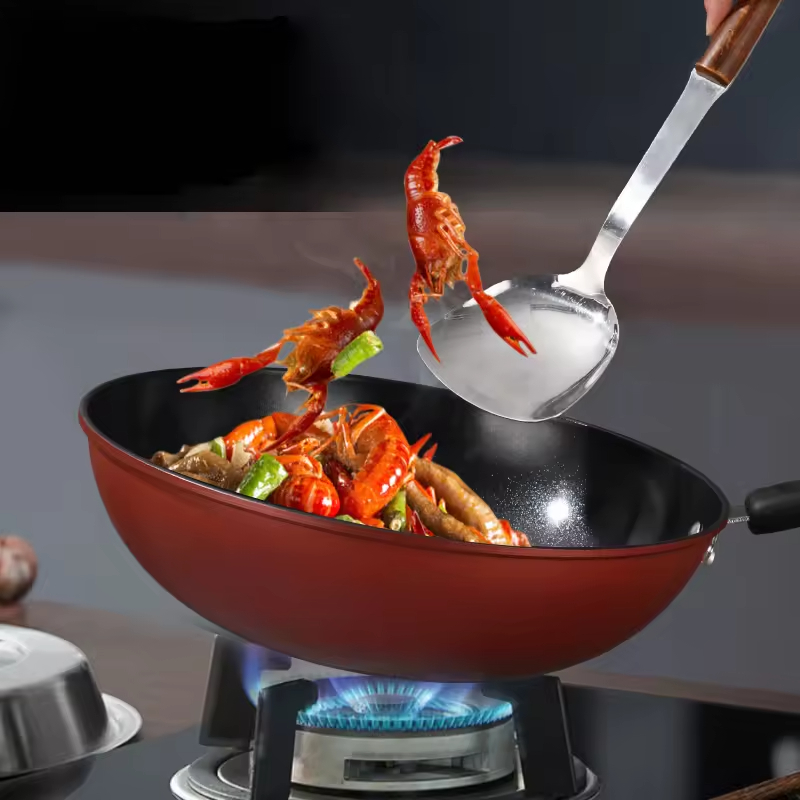 WT-WK012 moderno fácil de controlar o calor wok