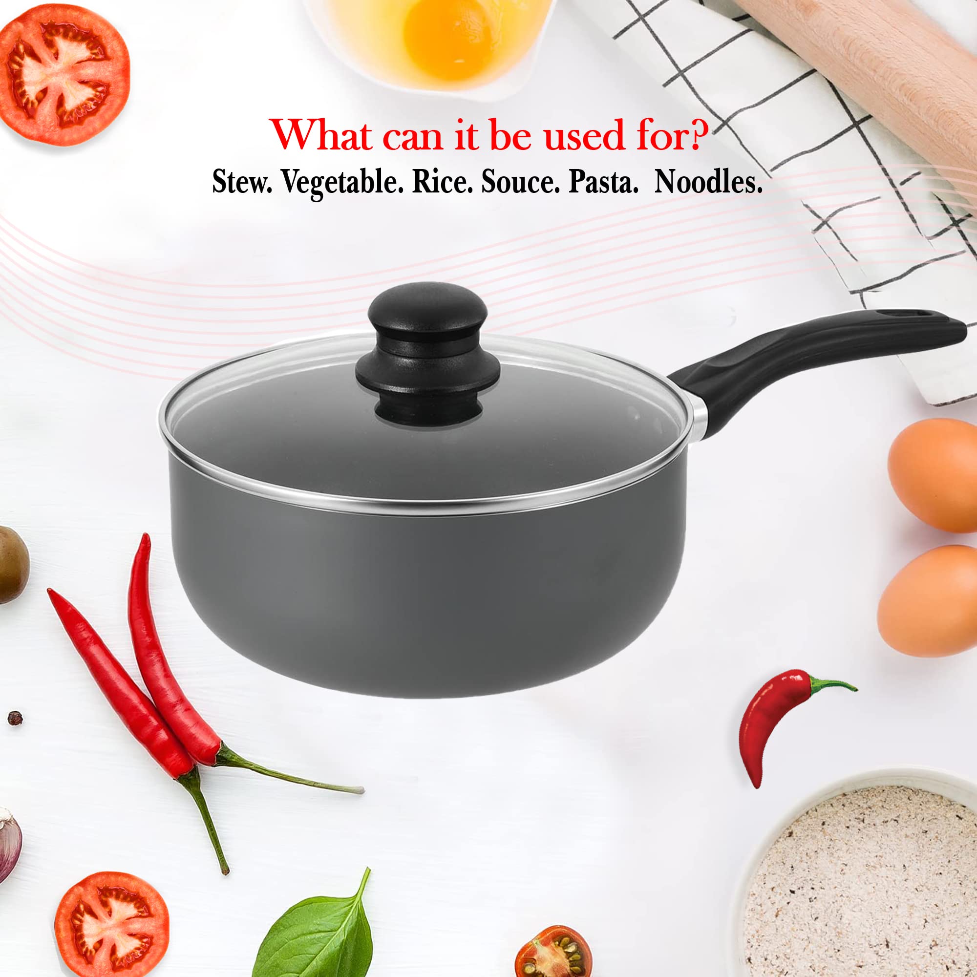 WT-MP005 Panela prensada com fundo espiral ergonômico