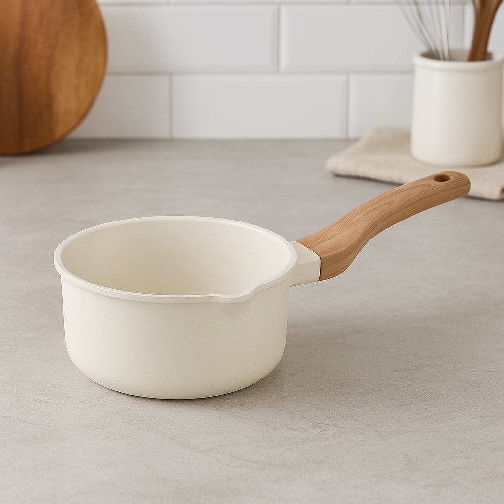 WT-MP005 Panela prensada com fundo espiral ergonômico