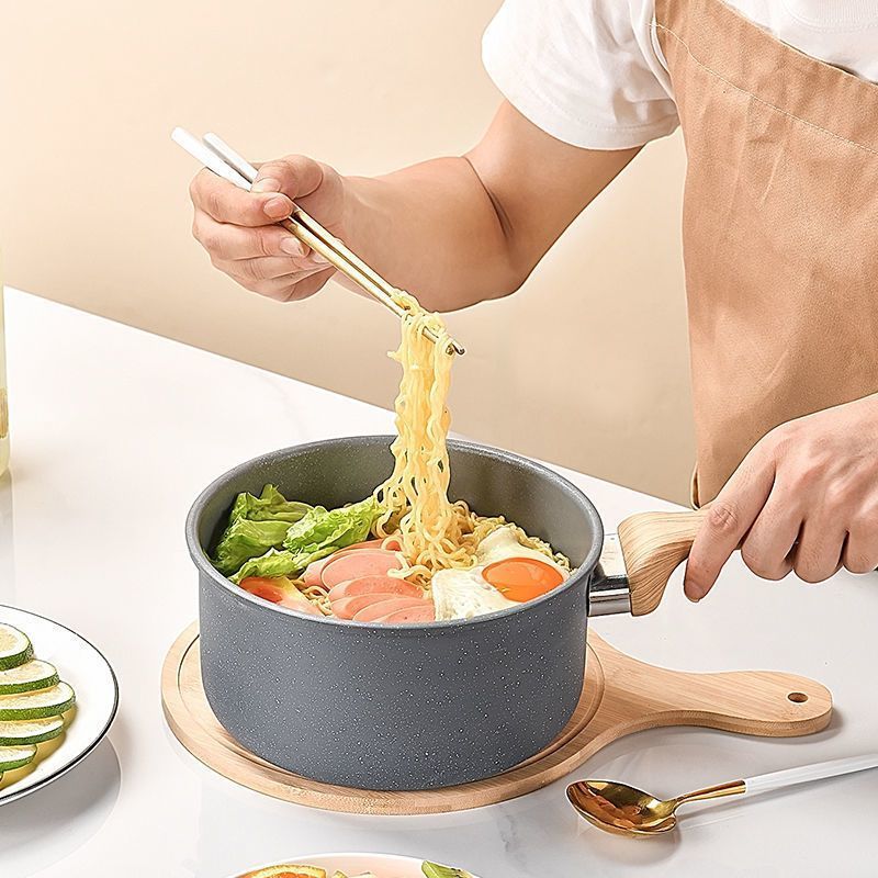 WT-MP005 Panela prensada com fundo espiral ergonômico