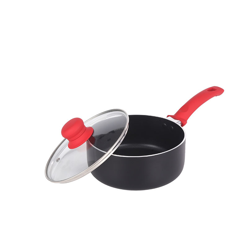 WT-MP005 Panela prensada com fundo espiral ergonômico