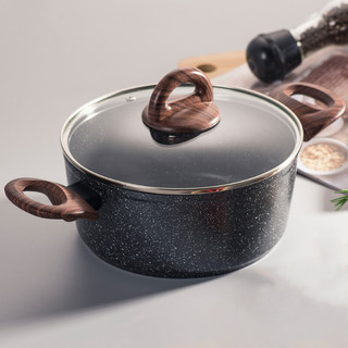 WT-SP003 Panela para caçarola forjada com pintura de alta temperatura em preto