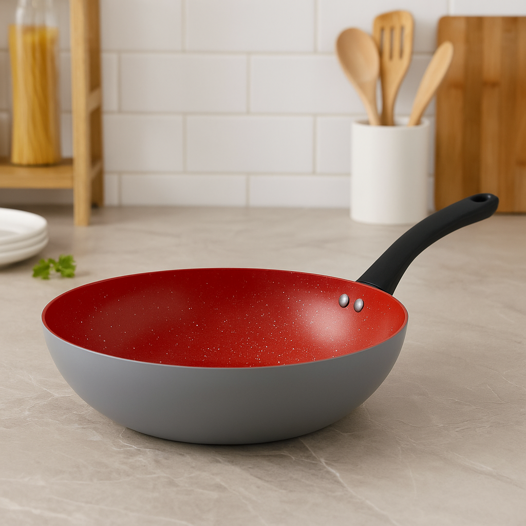 WT-WK012 moderno fácil de controlar o calor wok