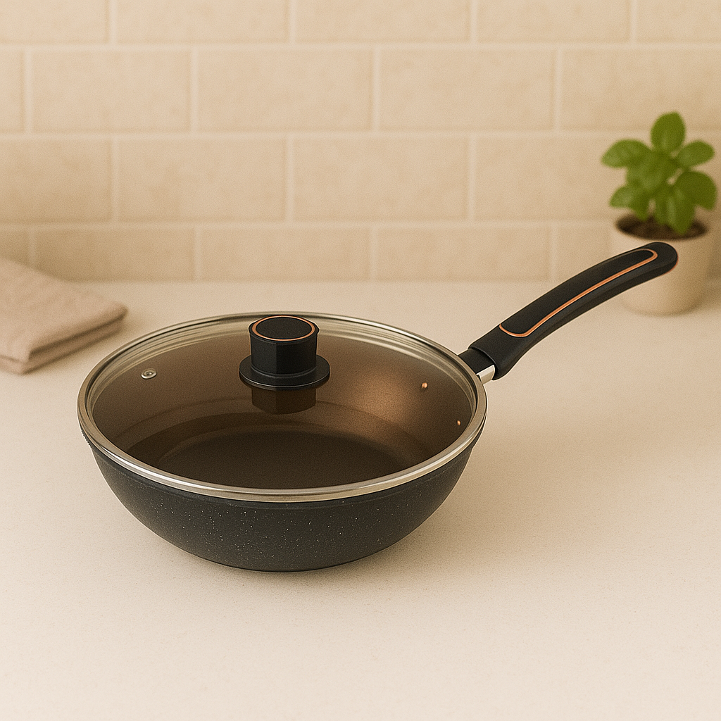 WT-WK012 moderno fácil de controlar o calor wok