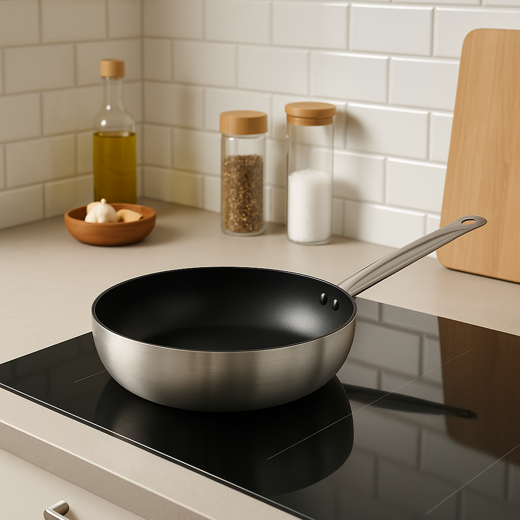 Por que os chefs escolhem panelas de calibre pesado