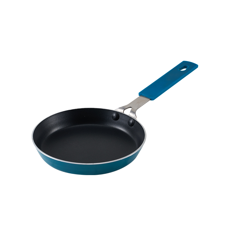 WT-FP003 Frigideira prensada antiaderente doméstica azul