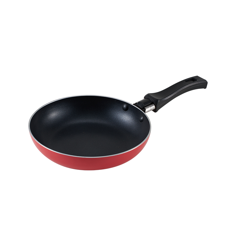 WT-FP015 Orange Classic sem brasa Fritar Pan Pan