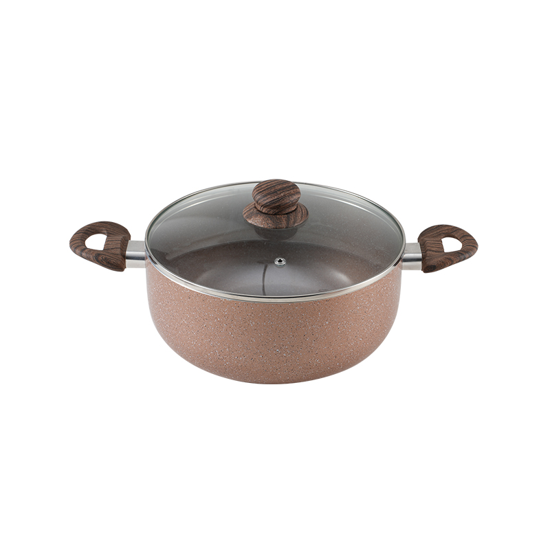WT-SP006 Panela para caçarola prensada com fundo profundo