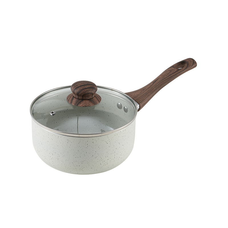 WT-MP005 Panela prensada com fundo espiral ergonômico
