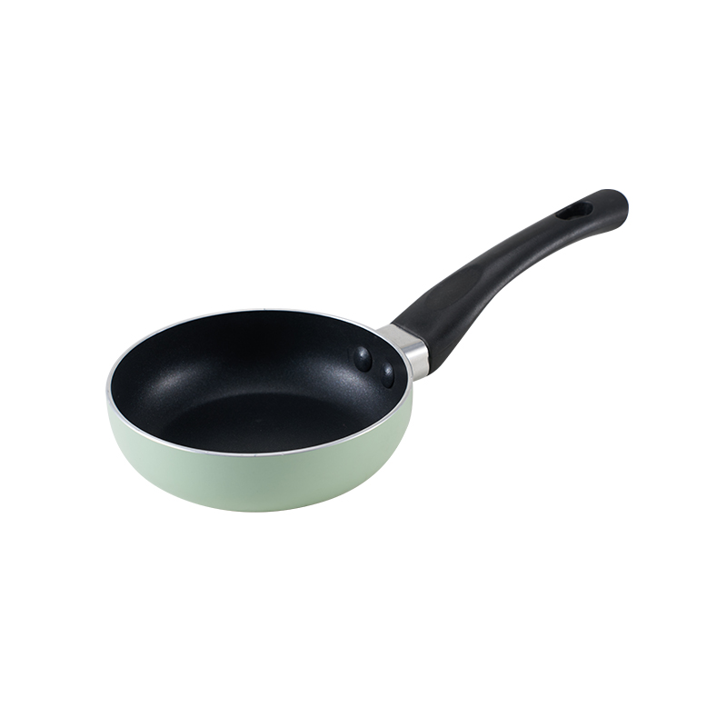 WT-FP009 Frigideira prensada doméstica verde menta